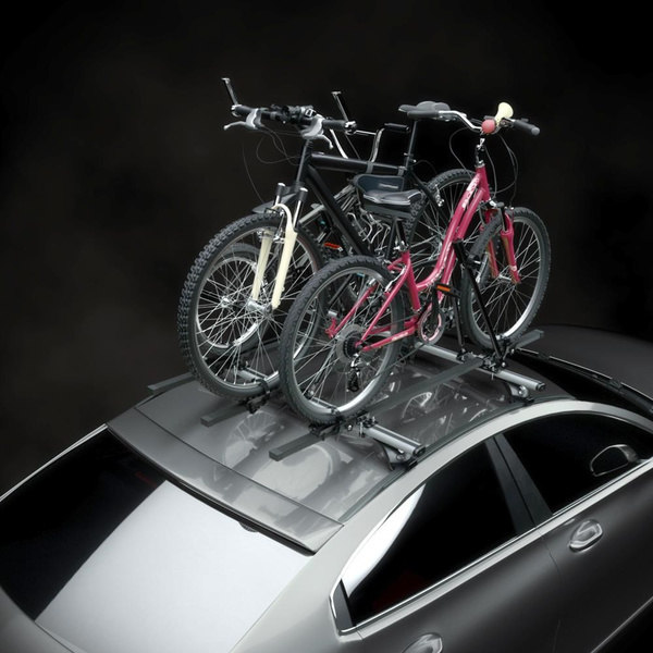 Kerékpártartó gépjármű tetőre, alumínium léccel - 3xM-04