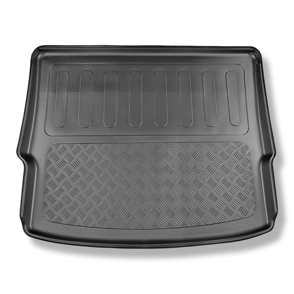 Méretre készült csomagtérszőnyegek: Nissan X-Trail (T33) IV e-Power SUV (09.2022-....) - 5 hely; felső csomagtartó (mozgó padlóra)