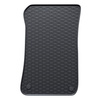 Autós gumiszőnyegek: BMW X1 E84 Crossover (2009-2015) - fekete - 4 db