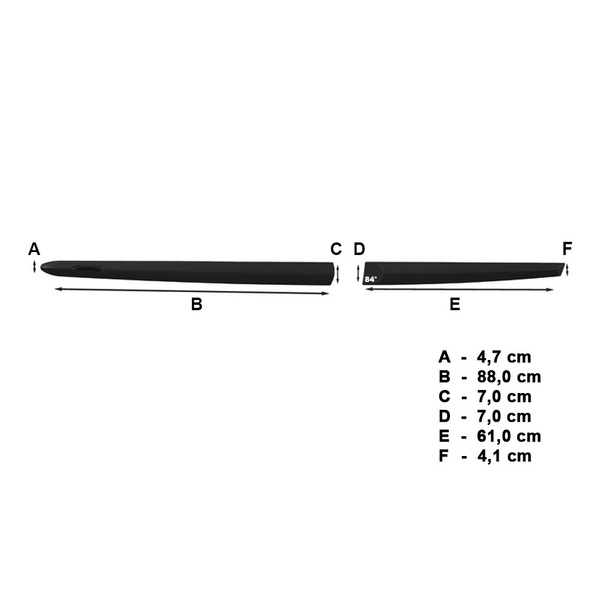 Fekete autó oldallécek Seat Arona Crossover (2017-....)