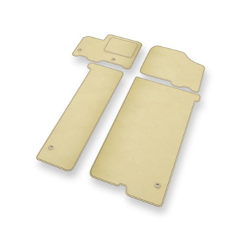 Velúrszőnyegek gépjárművekhez: Toyota Sienna Van (2010-2017) 7-személyes - bézs