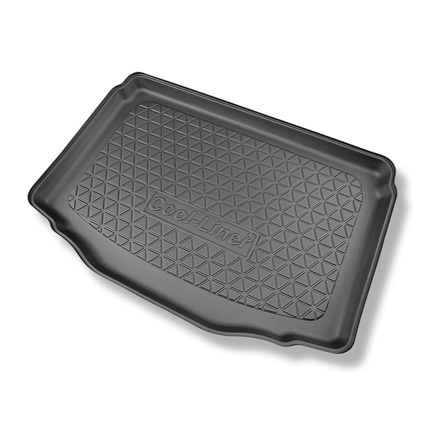 Méretre készült csomagtérszőnyegek: Citroen C3 IV SUV (02.2024-....) - alsó csomagtartó; mozgó padló nélküli csomagtartó modellek; szintén az elektromos verzióhoz