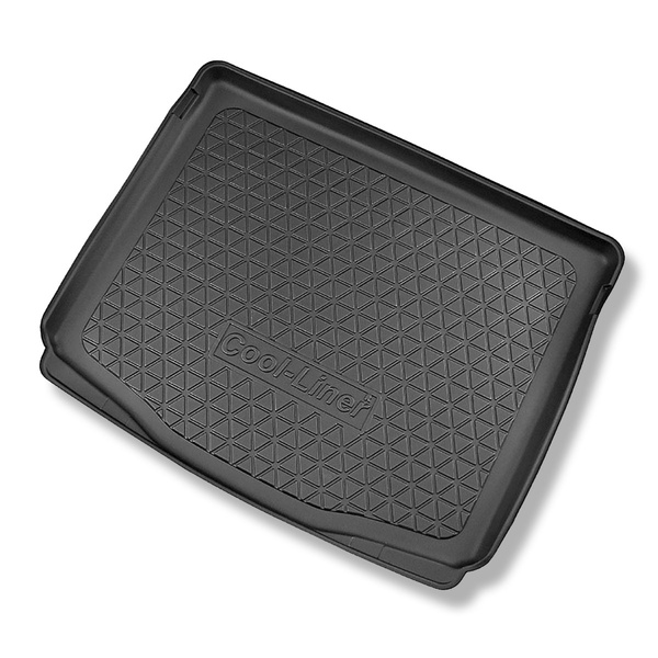 Méretre készült csomagtérszőnyegek: Ford Kuga III SUV (04.2020-....) - mankókerékkel, vagy javító készlettel; szintén hibridhez