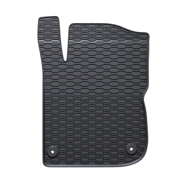 Autós gumiszőnyegek: Peugeot 208 Hatchback (2012-2018) - fekete - 4 db