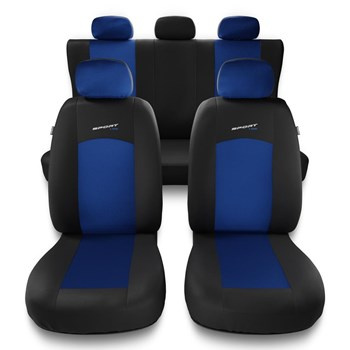 Univerzális autós üléshuzatkészlet kifejezetten: Toyota Yaris I, II, III, IV (19