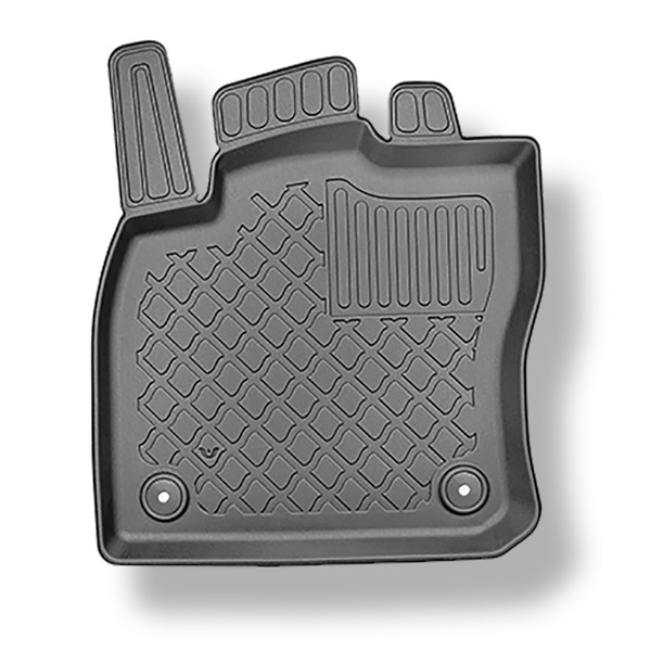 TPE szőnyegek gépjárművekhez: Volkswagen Caddy V Maxi Van (11.2020-....) - 5 vagy 7 hely; harmadik sor nélkül