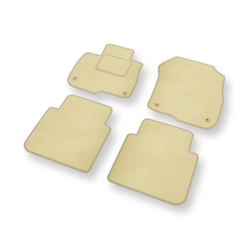 Velúrszőnyegek gépjárművekhez: Honda CR-V V SUV (2018-2023) - bézs