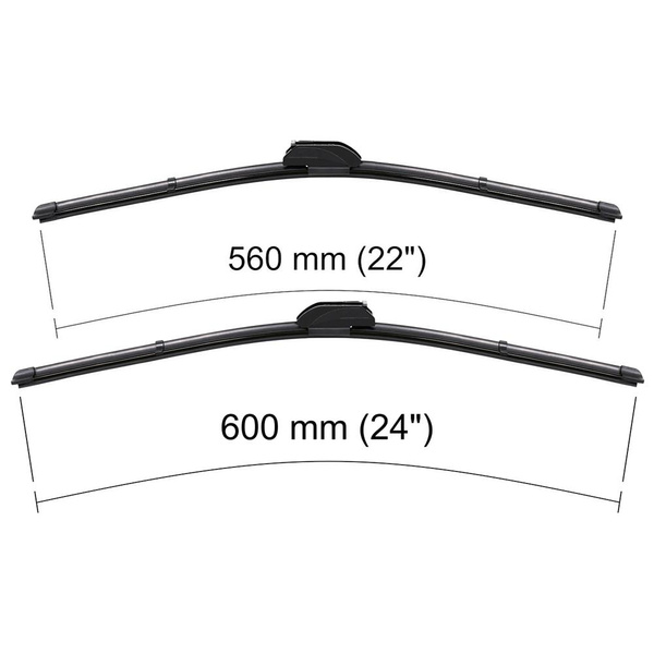 Autó ablaktörlők lapát szélvédőre a következő autótípushoz: Opel Zafira A Egyterű (03.1999-07.2005) - Lapos ablaktörlő lapát