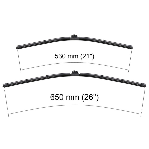 Autó ablaktörlők lapát szélvédőre a következő autótípushoz: Fiat Ducato III Van (06.2006-2014) - Lapos ablaktörlő lapát
