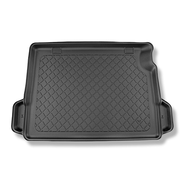 Méretre készült csomagtérszőnyegek: BMW X3 G01 Plug-in Hybrid SAV (01.2020-....) - bal és / vagy jobb beugrás levágható