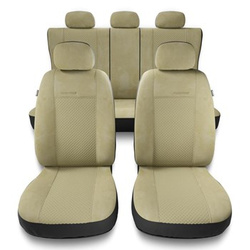 Univerzális autós üléshuzatkészlet kifejezetten: BMW X3 E83, F25, G01, G45 (2003-....) - PG-3