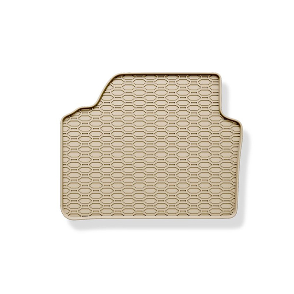 Autós gumiszőnyegek: BMW 3 széria E90, E91 Limuzin, Touring (2004-2013) - bézs - 4 db