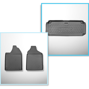 Csomagtérszőnyeg - és autószőnyegkészlet TPE: Aixam Miniauto Cross Hatchback (20