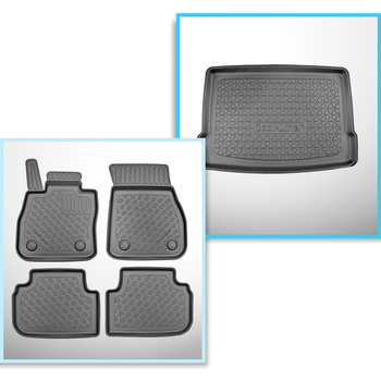 Csomagtérszőnyeg - és autószőnyegkészlet TPE: BMW 1 széria F40 Hatchback (09.201