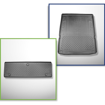 Csomagtérszőnyeg - és autószőnyegkészlet TPE: Volkswagen Caddy V Maxi Van (11.20