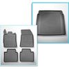 Csomagtérszőnyeg - és autószőnyegkészlet TPE: Peugeot 408 SUV (10.2022-....) - nem a Plug-in Hibrid verzióhoz