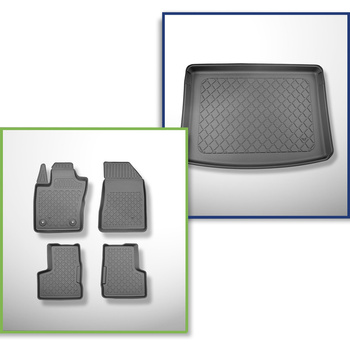 Csomagtérszőnyeg - és autószőnyegkészlet TPE: Jeep Renegade 4xe Plug-in Hybrid S