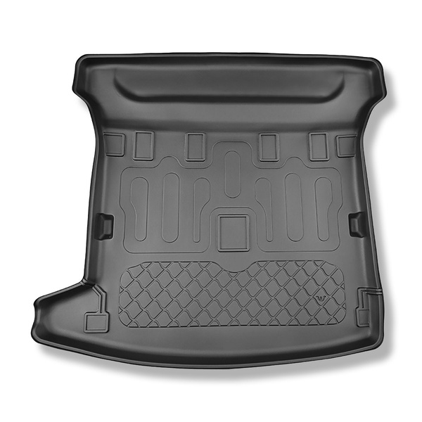 Méretre készült csomagtérszőnyegek: Dacia Jogger Kombi (03.2022-....) - 5/7 hely (lehetséges nyílások kivágása a harmadik sor üléseire)