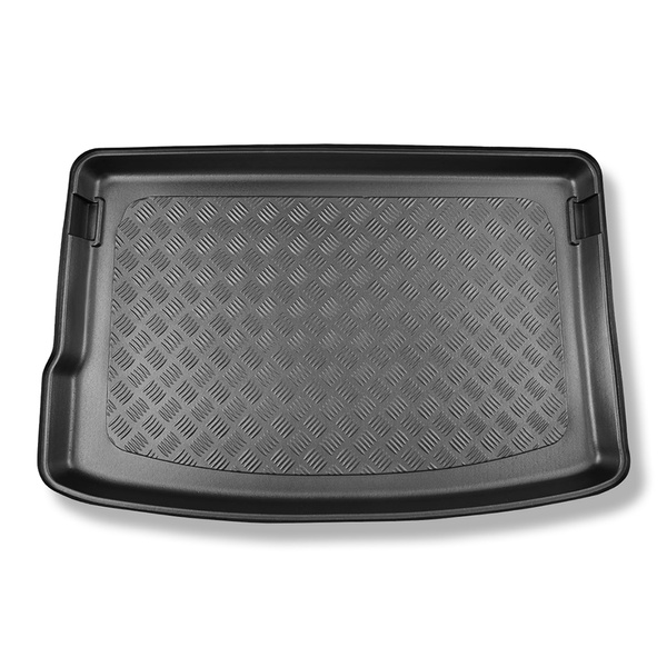 Méretre készült csomagtérszőnyegek: Skoda Fabia IV Hatchback (09.2021-....) - felső csomagtartó; mozgó padló legmagasabb pozícióban