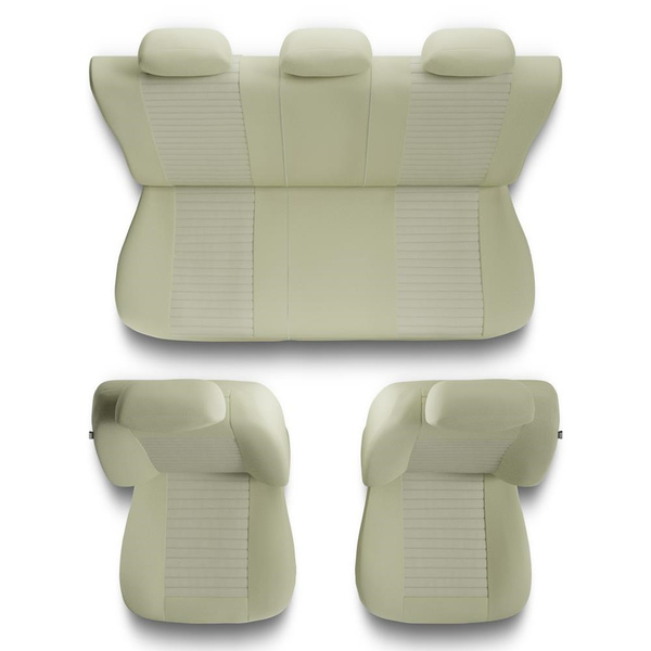 Univerzális autós üléshuzatkészlet kifejezetten: Opel Corsa B, C, D, E, F (1993-....) - MD-7