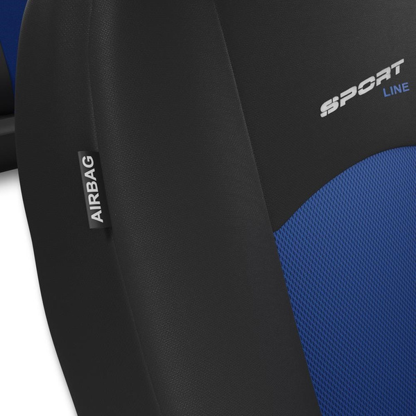 Univerzális autós üléshuzatkészlet kifejezetten: Nissan Qashqai I, II, III (2007-....) - S-BL