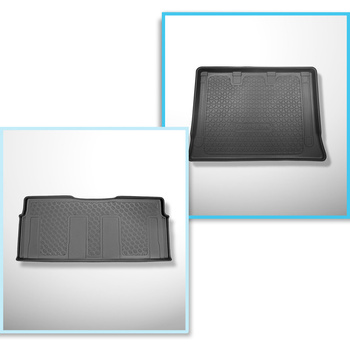 Csomagtérszőnyeg - és autószőnyegkészlet TPE: Mercedes-Benz Vito W447 Tourer (10