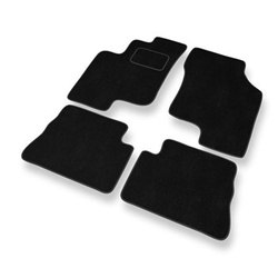 Velúrszőnyegek gépjárművekhez: Hyundai Getz Hatchback (2002-2008) - fekete