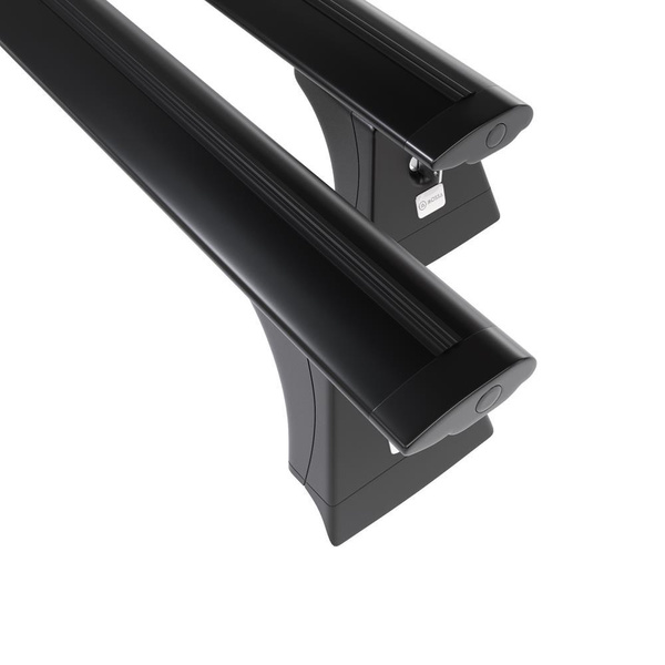 Alap tetőcsomagtartó, amely alkalmazható a: Suzuki Across SUV (2021-....) - fekete - integrált reling - alumínium