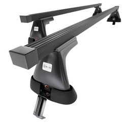 Alap tetőcsomagtartó, amely alkalmazható a: Nissan Note mk I Egyterű (2005-2013) - fekete - rögzítő elemek nélkül - acél