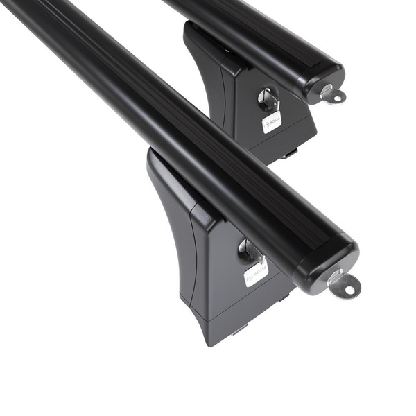 Alap tetőcsomagtartó, amely alkalmazható a: Hyundai i40 Kombi (2011-2018) - fekete - integrált reling - alumínium