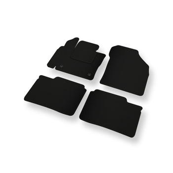 Filcszőnyegek gépjárművekhez: Suzuki Ignis III Crossover (2017-....) - fekete