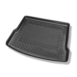 Méretre készült csomagtérszőnyegek: Volkswagen Tiguan II SUV (05.2016-....) - felső csomagtartó (egyenes rakodási szegély); mozgó padló legmagasabb pozícióban; nem a eHibrid verzióhoz