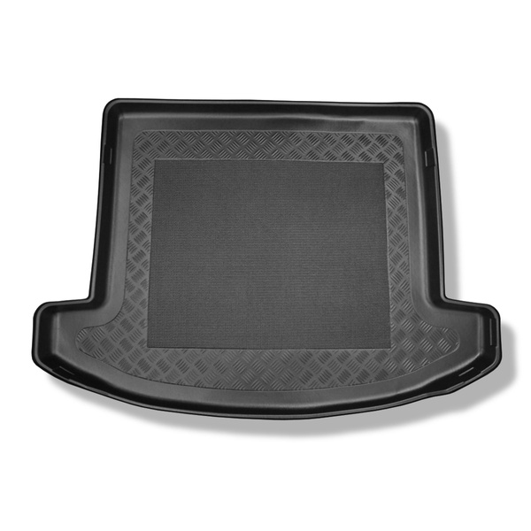 Méretre készült csomagtérszőnyegek: Kia Carens IV Egyterű (04.2013-08.2019) - 7 hely; harmadik sor lenyitott