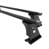 Alap tetőcsomagtartó, amely alkalmazható a: Peugeot 207 Hatchback (2006-2012) - fekete - rögzítő pontok - acél