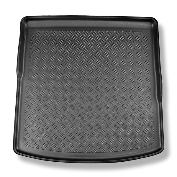 Méretre készült csomagtérszőnyegek: Skoda Kodiaq SUV (03.2017-....) - 5 hely; alsó csomagtartó mozgópadló nélkül / felső csomagtartó a mozgópadlóra felső pozícióban