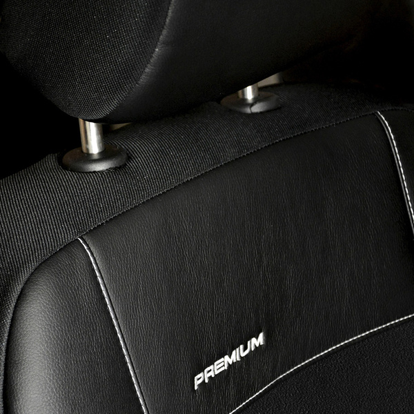 Méretre vart üléshuzat a következő autótípushoz: Dacia Logan II Szedán, Egyterű (2012-2020) - fekete