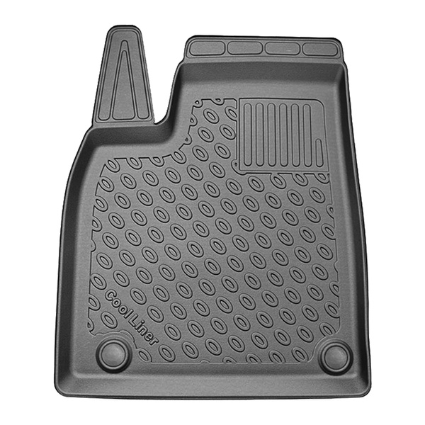 TPE szőnyegek gépjárművekhez: Tesla Model X SUV (01.2021-....) - komplett eleje