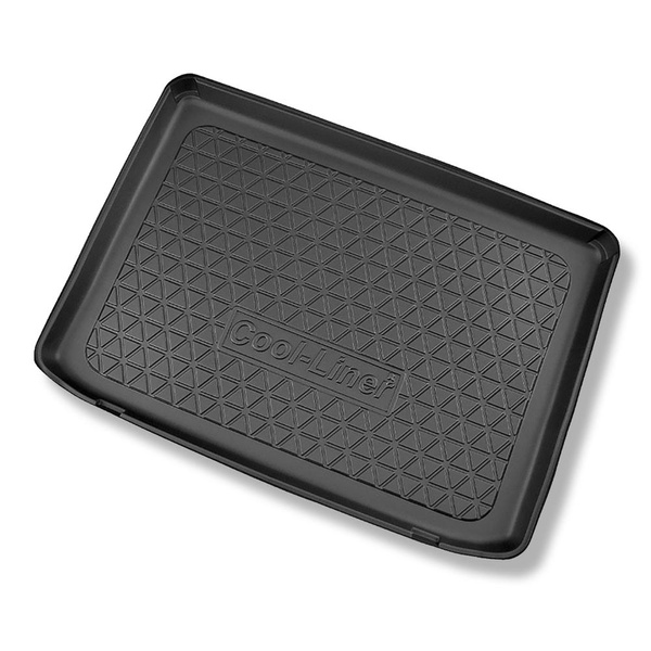 Csomagtérszőnyeg - és autószőnyegkészlet TPE: Ford Puma Crossover (10.2019-....) - felső csomagtartó; mozgó padló legmagasabb pozícióban; szintén hibridhez