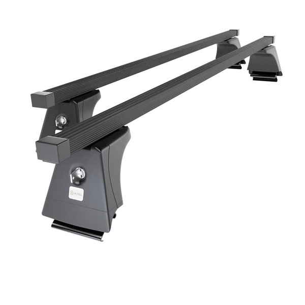 Alap tetőcsomagtartó, amely alkalmazható a: Volvo XC60 SUV (2008-2017) - fekete - integrált reling - acél