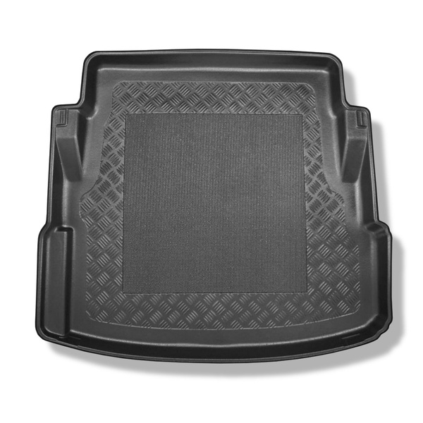 Méretre készült csomagtérszőnyegek: Jaguar XE Szedán (06.2015-2019) - mankókerékkel; 2019 facelift előtt