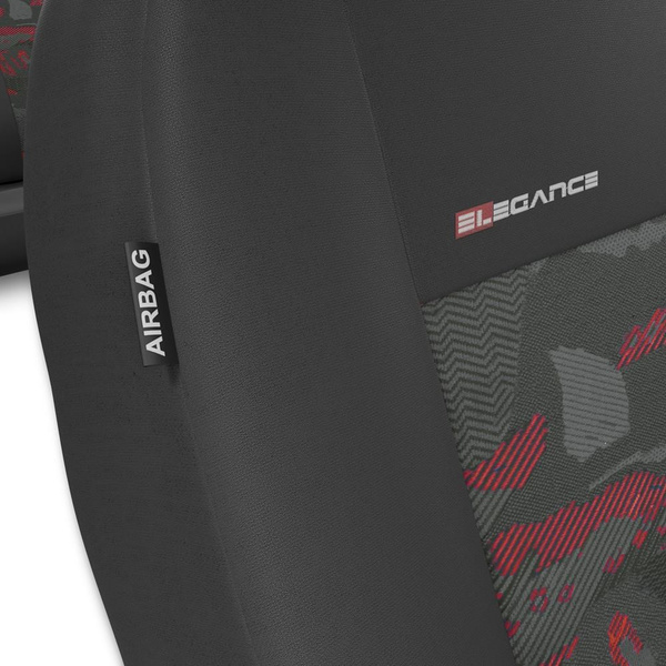 Univerzális autós üléshuzatkészlet kifejezetten: Renault Thalia I, II (2001-2012) - UNE-RD