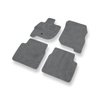 Velúrszőnyegek gépjárművekhez: Mitsubishi Galant IX Szedán (2006-2012) - szürke