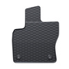 Autós gumiszőnyegek: Seat Tarraco SUV (2018-....) - fekete - 4 db