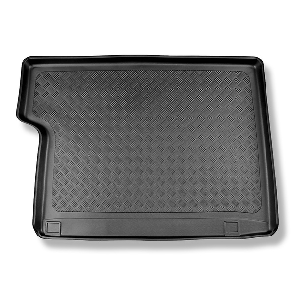 Méretre készült csomagtérszőnyegek: Ford Tourneo Custom Van (02.2018-06.2023) - széles tengelytáv; a harmadik sor ülés mögé