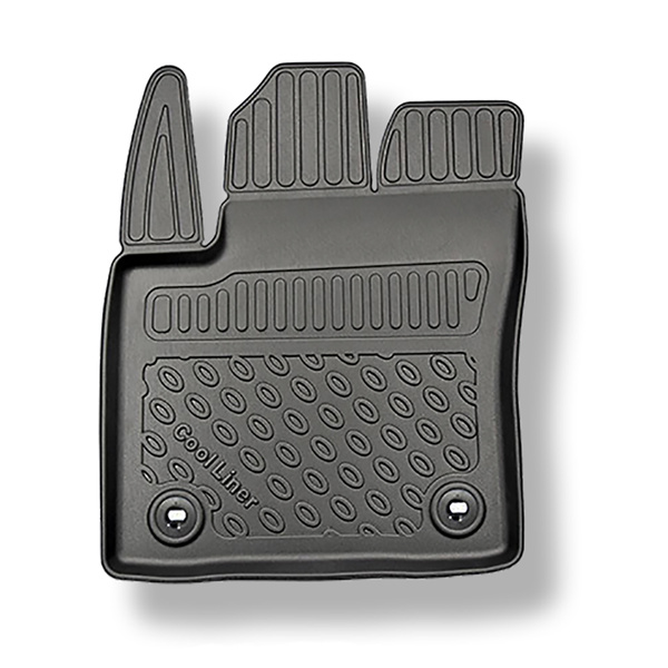 Csomagtérszőnyeg - és autószőnyegkészlet TPE PREMIUM: Toyota C-HR SUV (01.2017-12.2023) - Subwooferrel / Subwoofer nélkül; jobb beugró levágásának lehetősége; szintén hibridhez; nem a 2.0 Hibrid Dynamic Force verzióhoz