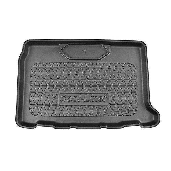 Méretre készült csomagtérszőnyegek: DS 3 Crossback SUV (04.2019-....) - hangszóróval (subwoofer)