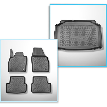Csomagtérszőnyeg - és autószőnyegkészlet TPE: Audi A1 GB Sportback (07.2018-2024