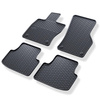 Autós gumiszőnyegek: Skoda Octavia IV Kombi, Liftback (2019-....) - fekete - 4 db