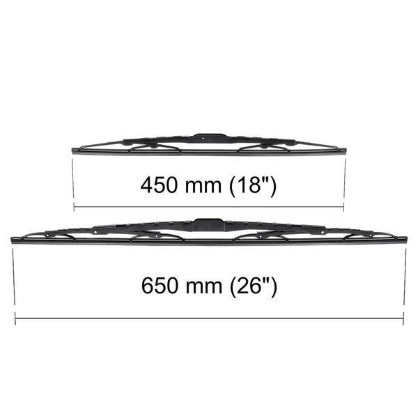 Autó ablaktörlők lapát szélvédőre a következő autótípushoz: Honda Civic IX Hatchback, Tourer (09.2011-2017) - Sztenderd ablaktörlő lapát