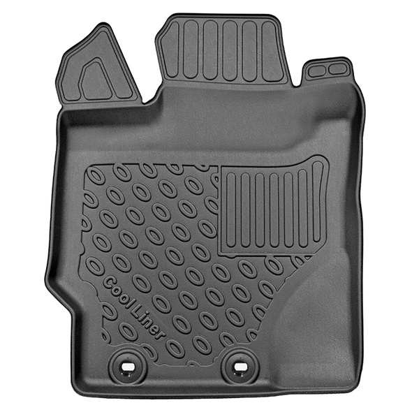 TPE Premium szőnyegek gépjárművekhez: Toyota Yaris III Hatchback (09.2011-08.2020) - hibrid meghajtással